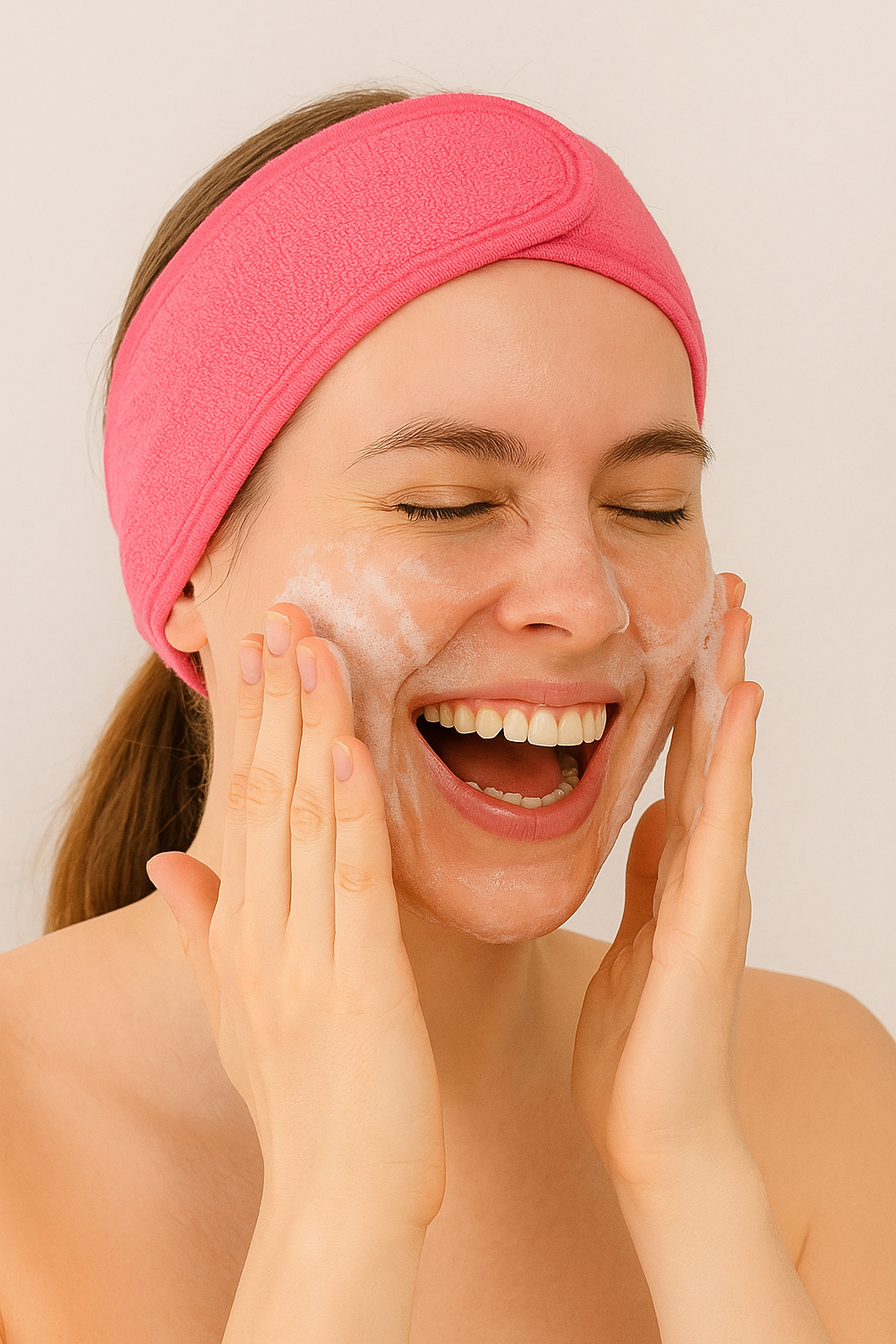 Bandeau Cosmétiques Réglable – Confort et Élégance pour votre Routine Beauté