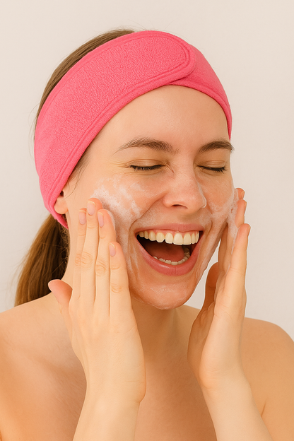 Bandeau Cosmétiques Réglable – Confort et Élégance pour votre Routine Beauté